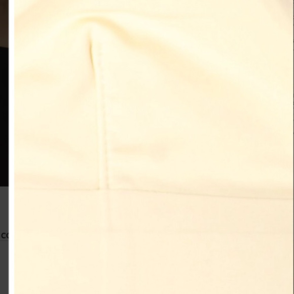 Ivory Bralette With cross back straps - Picture 4 of 5